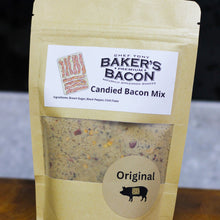 Load image into Gallery viewer, Package of Baker's Bacon Candied Bacon Mix with a visible label.
