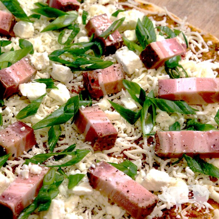 Buy Dry Cured Applewood Smoked Slab Bacon | Baker's Bacon