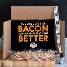 Load image into Gallery viewer, Baker&#39;s Bacon Gift Box - You are just like bacon you make everything better
