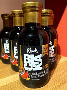 Rhed's Black Gold maple syrup