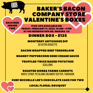 Baker's Bacon Valentine's Dinner Box
