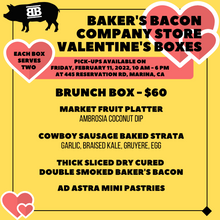 Load image into Gallery viewer, Valentine&#39;s Brunch Box

