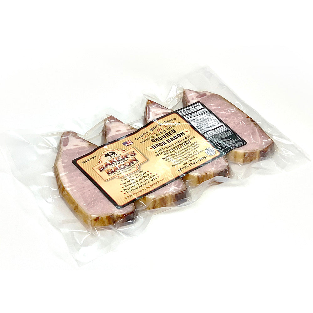 Applewood Smoked Back Bacon – Pack